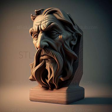 3D модель Пьеза флавитибия (STL)